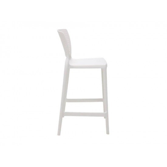 CADEIRA PLASTICA MONOBLOCO SAFIRA BRANCA BAR E RESIDENCIA TRAMONTINA