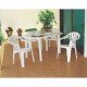 CADEIRA PLASTICA MONOBLOCO COM BRACOS  BERTIOGA VERDE