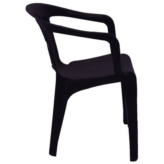 CADEIRA ECO TRAMONTINA ATALAIA EM POLIPROPILENO PRETO