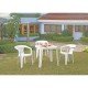 CADEIRA PLASTICA MONOBLOCO COM BRACOS ATALAIA BRANCA