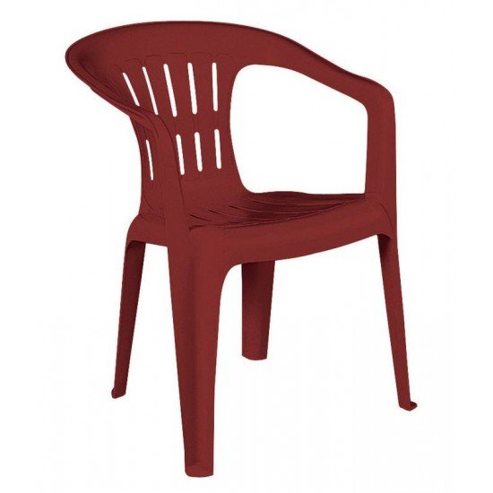 CADEIRA ATALAIA EM POLIPROPILENO VERMELHO TRAMONTINA