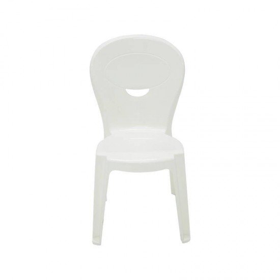 CADEIRA PLASTICA MONOBLOCO INFANTIL VICE BRANCA
