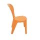 CADEIRA PLASTICA MONOBLOCO INFANTIL VICE LARANJA