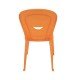 CADEIRA PLASTICA MONOBLOCO INFANTIL VICE LARANJA