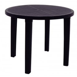 MESA ECO TRAMONTINA CASSINO EM POLIPROPILENO PRETO