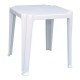 MESA PLASTICA MONOBLOCO TAMBAU BRANCA