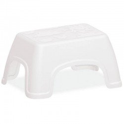 BANQUINHO EM PLASTICO MONOBLOCO CATTY BRANCO