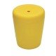 PUFF MULTIUSO CORPO E TAMPA EM PLASTICO AMARELO