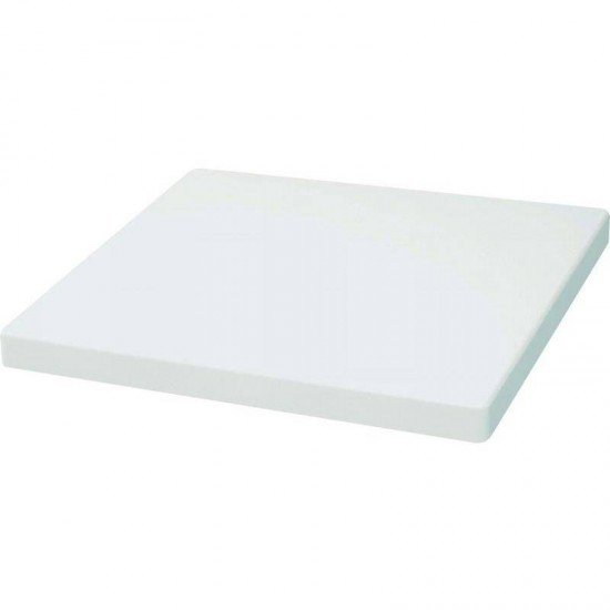 TAMPO DE MESA PLASTICO GEO QUADRADA BRANCA 59X59 CM TRAMONTINA