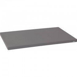 TAMPO DE MESA PLASTICO GEO RETANGULAR GRAFITE 79X119CM