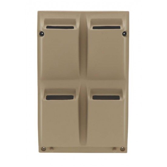 FLOREIRA DE PAREDE TRAMONTINA MALAIA EM POLIETILENO BEGE