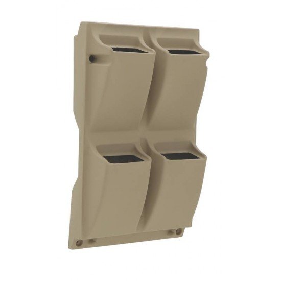 FLOREIRA DE PAREDE TRAMONTINA MALAIA EM POLIETILENO BEGE