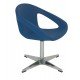 POLTRONA DELICE EM POLIETILENO MARINER COM BASE X TRAMONTINA