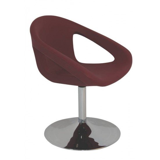 POLTRONA DELICE MARSALA COM BASE CENTRAL EM POLIETILENO TRAMONTINA