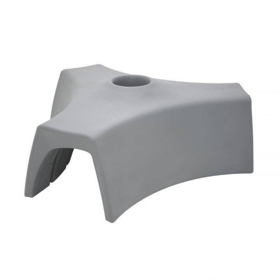 BANCO PLASTICO MONOBLOCO CENTRAL ELO CONCRETO