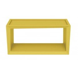 ESTANTE MODULAR RETANGULAR ARTY H VERDE EM POLIETILENO TRAMONTINA