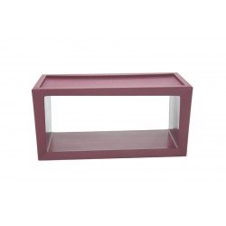 ESTANTE MODULAR RETANGULAR ARTY H MARSALA EM POLIETILENO TRAMONTINA