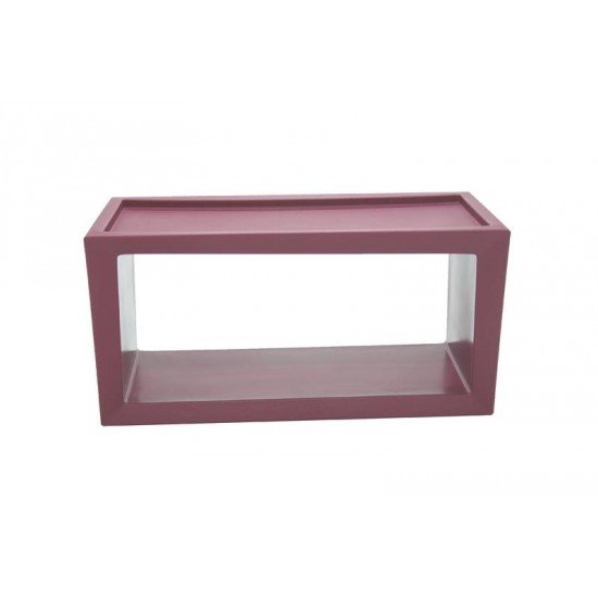 ESTANTE MODULAR RETANGULAR ARTY H MARSALA EM POLIETILENO TRAMONTINA