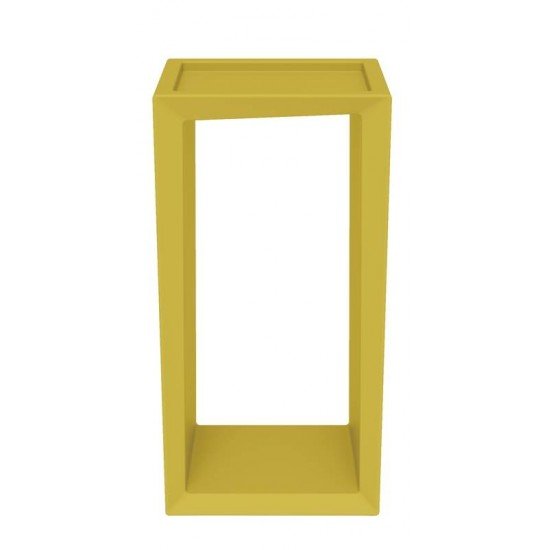 ESTANTE MODULAR RETANGULAR ARTY V VERDE EM POLIETILENO TRAMONTINA