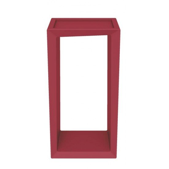 ESTANTE MODULAR RETANGULAR ARTY V MARSALA EM POLIETILENO TRAMONTINA