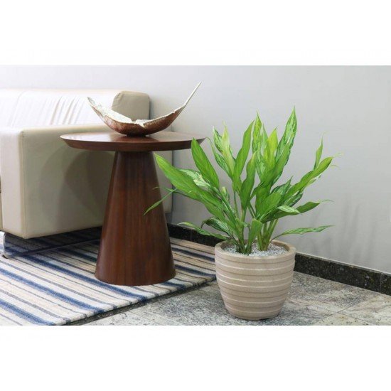 VASO PLASTICO INCA 24 CM AREIA TRAMONTINA