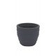 VASO INCA BASIC EM POLIETILENO GRAFITE 24 CM TRAMONTINA