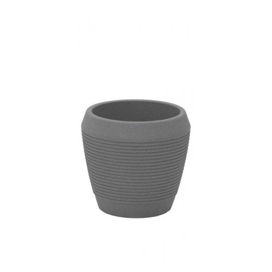 VASO EGIPCIO EM POLIETILENO CIMENTO 29 CM TRAMONTINA