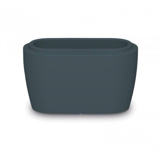 VASO TINA 55 CM GRAFITE EM POLIETILENO TRAMONTINA