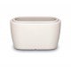 VASO TINA 55 CM BRANCO EM POLIETILENO TRAMONTINA