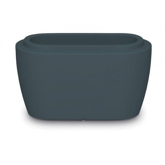 VASO TINA 45 CM GRAFITE EM POLIETILENO TRAMONTINA