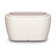 VASO TINA 45 CM BRANCO EM POLIETILENO TRAMONTINA