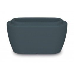 VASO TINA 35 CM GRAFITE EM POLIETILENO TRAMONTINA