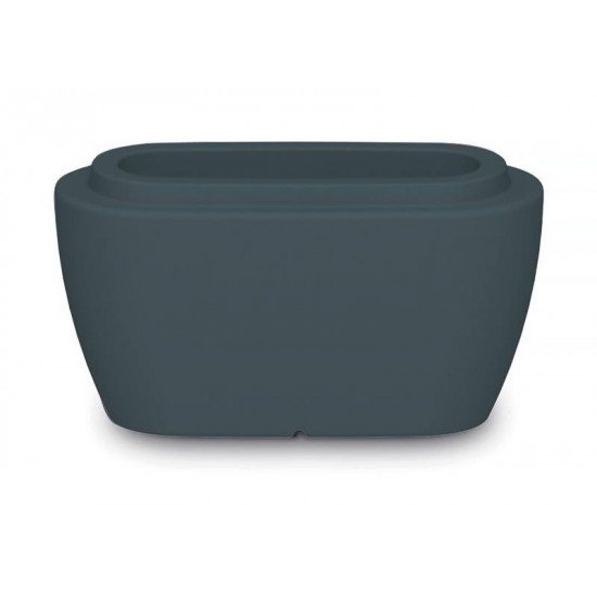 VASO TINA 35 CM GRAFITE EM POLIETILENO TRAMONTINA