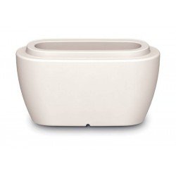 VASO TINA 35 CM BRANCO EM POLIETILENO TRAMONTINA