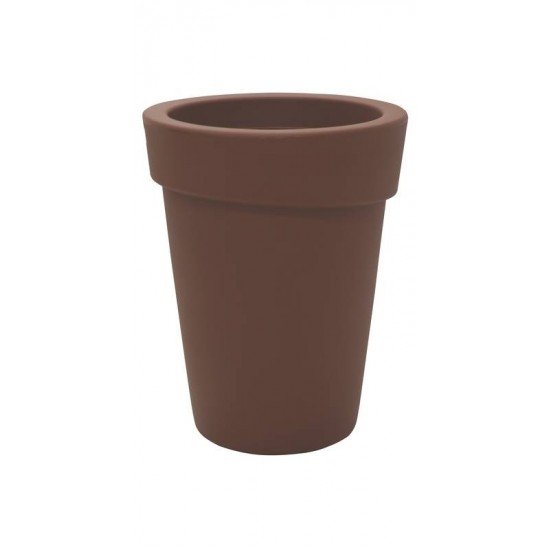 VASO GIPSY EM POLIETILENO MARROM 70 CM TRAMONTINA