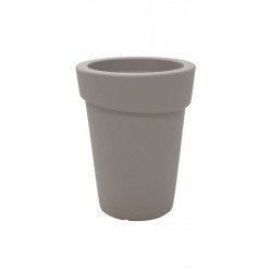 VASO GIPSY EM POLIETILENO CONCRETO 70 CM TRAMONTINA