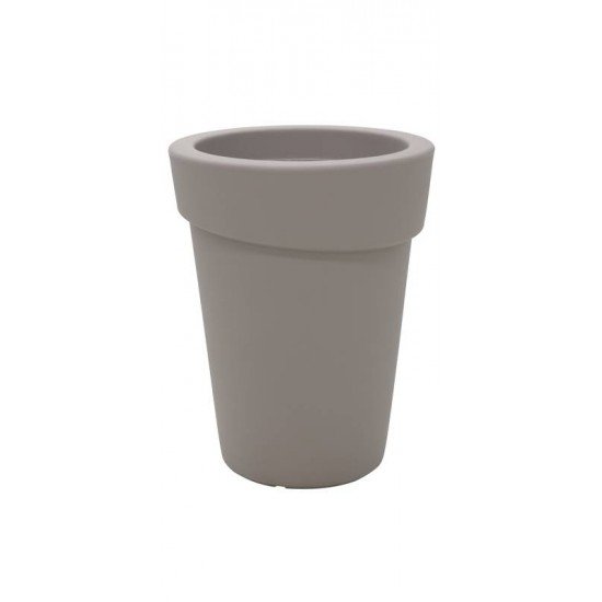 VASO GIPSY EM POLIETILENO CONCRETO 70 CM TRAMONTINA
