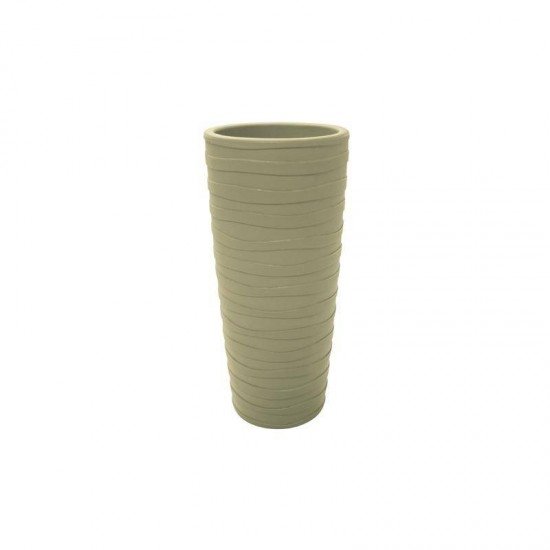 VASO PLASTICO GREGO 80 CM AREIA