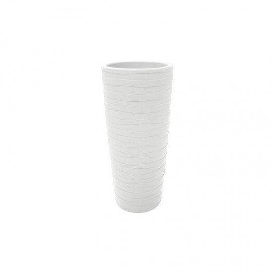 VASO PLASTICO GREGO 80 CM MARMORE