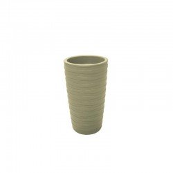 VASO PLASTICO GREGO 45 CM AREIA