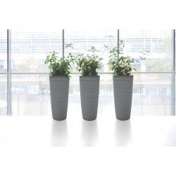 VASO PLASTICO GREGO 41 CM MARMORE