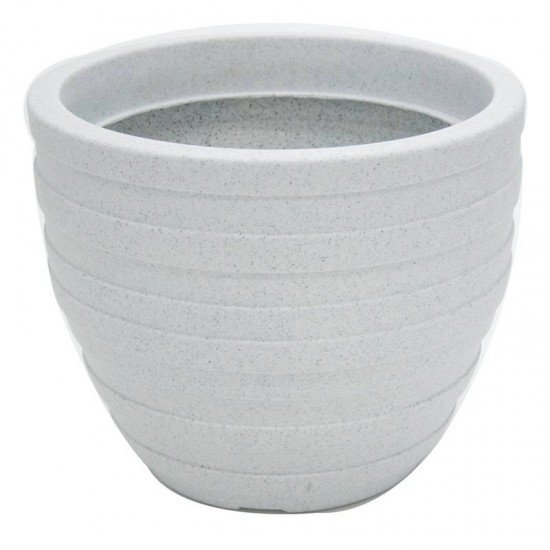 VASO PLASTICO INCA 46 CM MARMORE