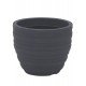 VASO INCA EM POLIETILENO GRAFITE 38 CM TRAMONTINA