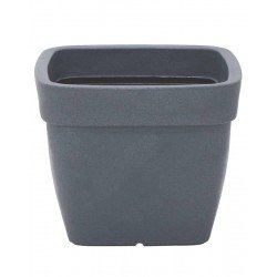VASO TRAMONTINA ROMANO EM POLIETILENO GRAFITE 45 CM