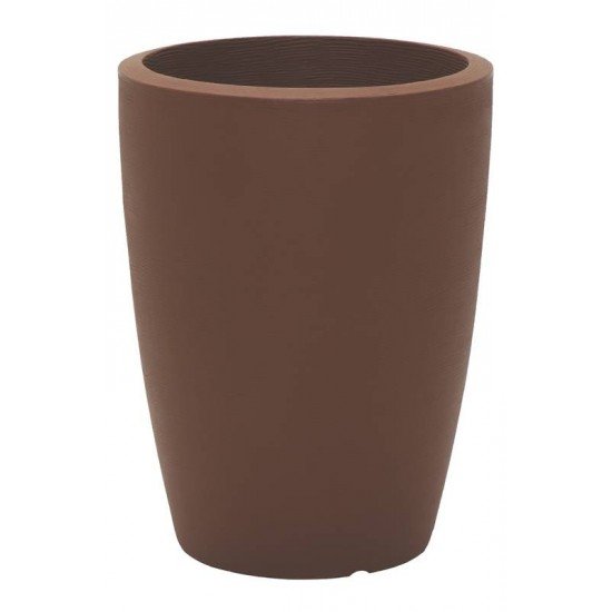 VASO TRAMONTINA THAI EM POLIETILENO TERRACOTA 67 CM