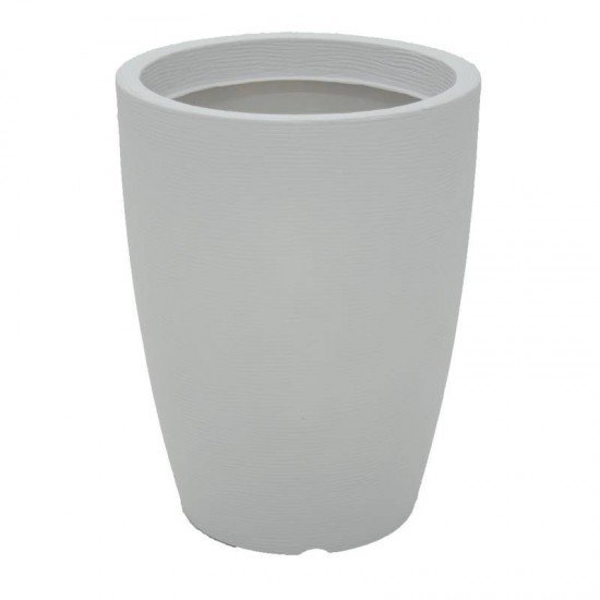 VASO PLASTICO THAI 48 CM BRANCO
