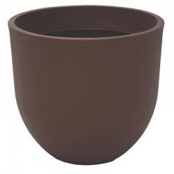 VASO PLASTICO LAOS 54 CM MARRON