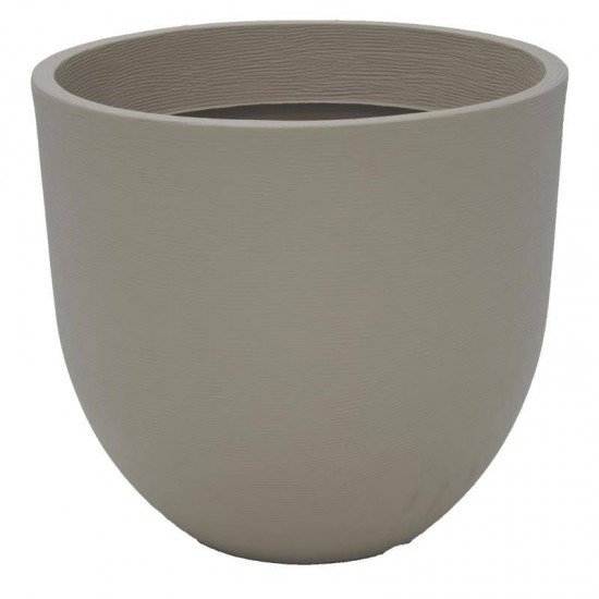 VASO PLASTICO LAOS 54 CM BEGE