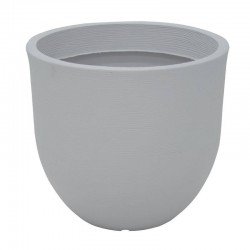 VASO PLASTICO LAOS 45 CM BRANCO