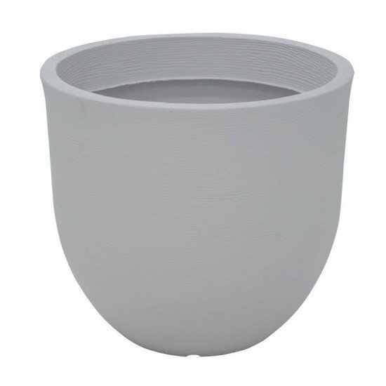 VASO PLASTICO LAOS 45 CM BRANCO